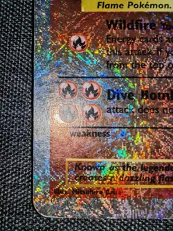 Pokemon Moltres Legendary Collection 30/110 Reverse Holo English 2002 Vintage MP - Image 5