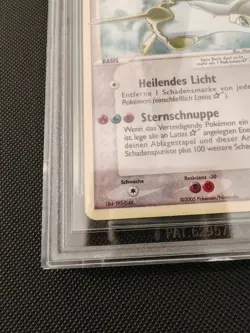 BGS 7,5 Latias Gold Star 2005 Deoxys EX 105/107 PSA Near Mint NM Pokemon German - Image 5