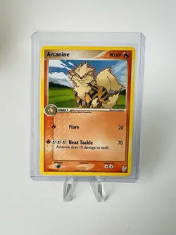 Pokemon Arcanine #1/12 EX Trainer Kit 2 Plusle & Minun 2006 - Image 1