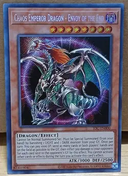 Yugioh Chaos Emperor Dragon - Envoy Of The End 25th Anniversary Ed. - Image 1