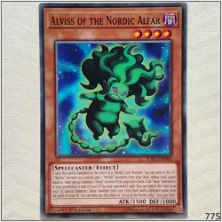 Alviss of the Nordic Alfar - SOFU-EN000 - Common 1st Edition Yugioh - Image 1