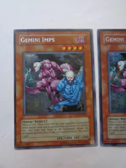 Playset: 3x Gemini Imps PP01-EN005 (Secret Rare, Unlimited, Excellent / LP) - Image 3