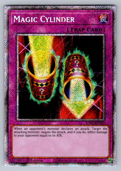 Magic Cylinder Yugioh RA03-EN115 Platinum Secret Rare PSR NM - Image 1