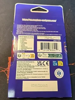 One Piece TCG The Azure Sea’s Seven OP-14 Sleeved Booster Pack Lot Of 8 Sealed - Image 3