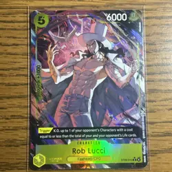 One Piece Rob Lucci (013) (Parallel) ST29-013 Starter Deck 29: Egghead Foil - Image 1