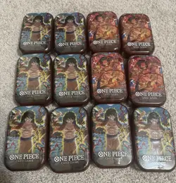 One Piece TCG Mini Tin Pack Set Vol. 1 - TS-01 - LOT of (12) - New - Image 1