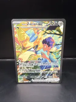 Pokemon TCG Hop's Zacian EX Holo Card 186/159 Sv09: Pokemon Journey Together B - Image 2