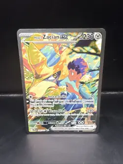 Pokemon TCG Hop's Zacian EX Holo Card 186/159 Sv09: Pokemon Journey Together B - Image 3