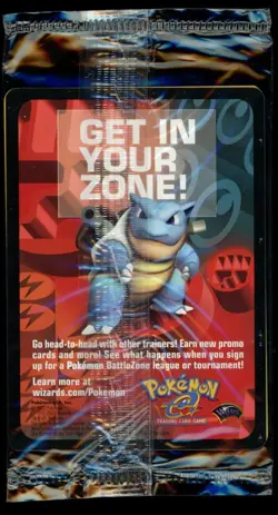 Pokemon Card 4Ever Celebi Promo Insert Get In Your Zone! SEALED Near Mint - Image 1