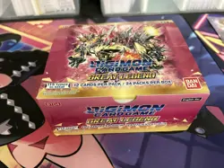 Digimon Card Game Great Legend English 1 X Booster Pack Bandai BT04 New - Image 3