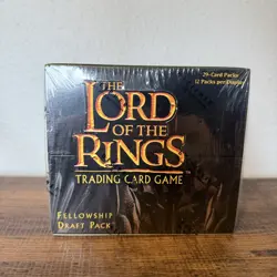 Decipher Lord Of The Rings TCG Fellowship Draft Pack Sealed! 12 29-Card Packs - Image 1