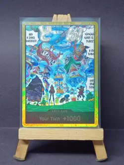 One Piece OP14 The Azure Sea's Seven DON Card Egghead Gold - Image 1