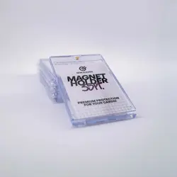 5x Magnetic Card Holder - 35PT/55PT | UV Protection | Secure One-Touch Case - Image 3