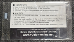 1996 Kazuki Takahashi Yu Gi Oh Online Duel Pass Card Dragon New & Sealed - Image 2