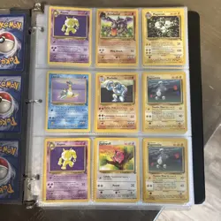VINTAGE POKEMON LOT 170+ CARDS - BASE SET, FOSSIL JUNGLE TEAM ROCKET BASE SET 2 - Image 3