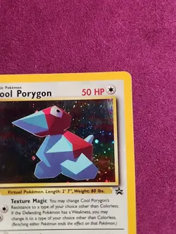 Pokemon TCG 2000 Cool Porygon Holo Rare Black Star Promo Card 15/53 WOTC - Image 3