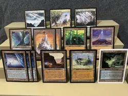 MTG Non Basic Land Lot - 14 Card Lot - Rares! - Great Condition - Image 1
