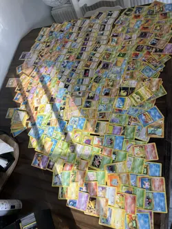 Massive Pokemon Vintage Lot 400+ Cards - Image 1