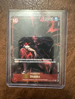 Shanks OP09-004 Alternate Art One Piece Card Game - Image 1