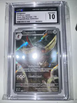 Pokemon Kingambit TCG Holo Card 220/198 Scarlet & Violet Base Set - Image 1