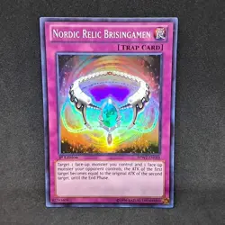 Nordic Relic Brisingamen BPW2-EN088 1st Edition Super Rare NM Yu-Gi-Oh! Card - Image 1