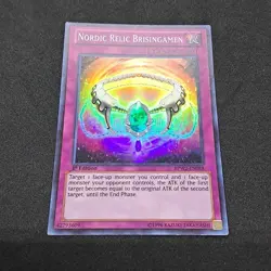 Nordic Relic Brisingamen BPW2-EN088 1st Edition Super Rare NM Yu-Gi-Oh! Card - Image 3