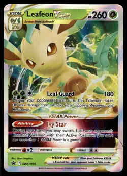 Leafeon VSTAR SWSH195 SWSH: Sword & Shield Promo Cards Pokemon - Image 1