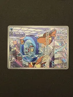 Pokemon Squirtle Holo Illustration TCG Card Stellar Crown 148/142 NM Condition - Image 4