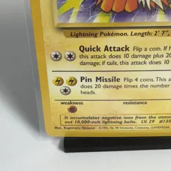 Jolteon 20/64 Pokemon Jungle Unlimited Rare Card WOTC LP-NM 1999 Non Holo - Image 5