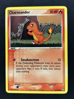CHARMANDER 48/108 - EX Power Keepers- 2007 Non-Holo POKEMON CARD - LP - Image 1