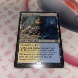 Hallowed Fountain, 0265 Rare, Lorwyn Eclipsed, Magic The Gathering - Image 1