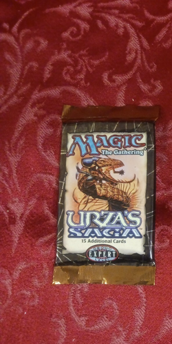 ONE pack 1x Sealed MTG Urza's Saga Booster Pack magic the gathering gaea cradle 742818060110 - Image 1