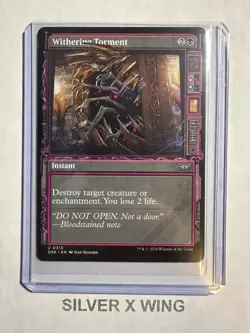 Withering Torment Showcase x1, MTG, Duskmourn: House of Horror, DSK, NM - Image 1