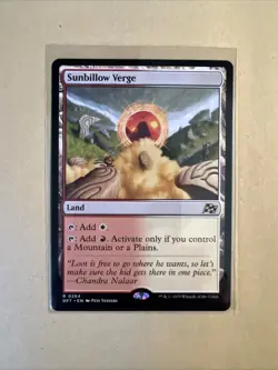 Mtg Sunbillow Verge DFT 0264 R NM Regular - Image 2