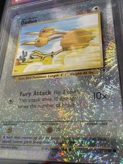 PSA 8 Doduo Reverse Holo 71/110 Legendary Collection 2002 Pokemon Card - Image 3