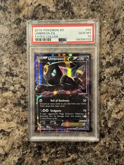 PSA 10 Umbreon EX Fates Collide Pokemon TCG - Image 1