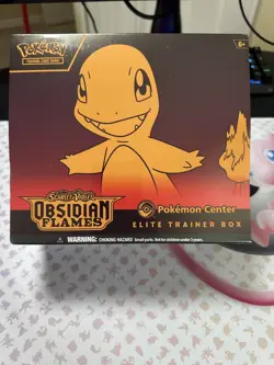 New Pokemon Center Obsidian Flames ETB Elite Trainer Box Sealed - Image 1