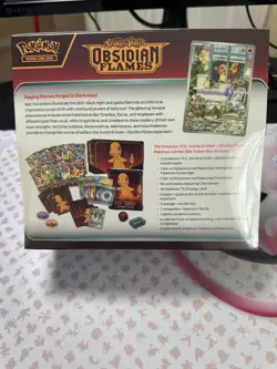 New Pokemon Center Obsidian Flames ETB Elite Trainer Box Sealed - Image 2