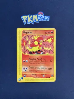 Pokemon TCG Magmar Expedition 86/165 Regular LP. - Image 1