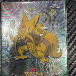Abra (CHROME Kadabra) Alakazam 1999 TV Series Topps Pokemon - Image 2
