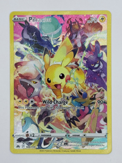 Pikachu 160/159 - Crown Zenith Secret Rare Alt Art Pokemon TCG - NM - Image 1