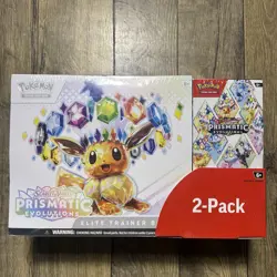 Pokemon Prismatic Evolutions Elite Trainer Box ETB And Booster Bundle Costco - Image 1