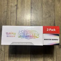 Pokemon Prismatic Evolutions Elite Trainer Box ETB And Booster Bundle Costco - Image 5