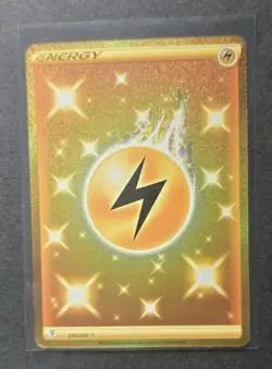 Lightning Energy 235/203 (Secret Gold) Evolving Skies Pokemon TCG NM - Image 1