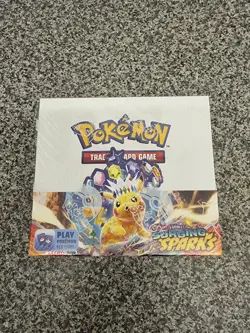 Pokemon TCG Scarlet & Violet Surging Sparks Booster Box 36 Packs SEALED ✅ MINT - Image 1