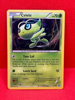 Pokemon Tcg Celebi XY187 Cosmos Promo - Image 1