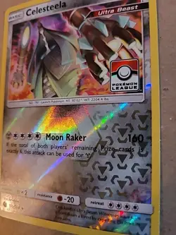 Celesteela 100/168 Reverse Holo Pokemon League Promo Stamped SM Celestial Storm - Image 2