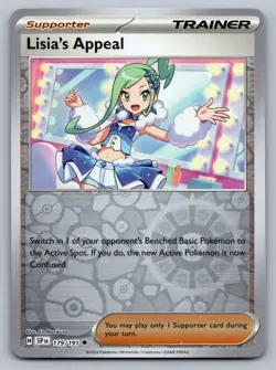 Pokemon TCG SV05: Temporal Forces Bianca's Devotion 142/162 Reverse Holo - Image 1