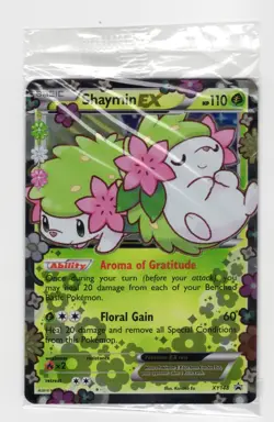 Pokemon Shaymin EX XY148 Holo Black Star Promo XY Generations Sealed - Image 1