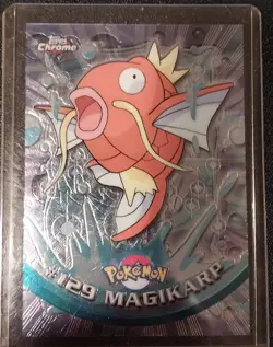 2000 Topps Pokemon TV Animation Edition Series 3 Holo Foil #129 Magikarp - Image 1